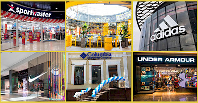 Огляд sport & outdoor: Sportmaster, Adidas, Columbia, Under Armor та інші