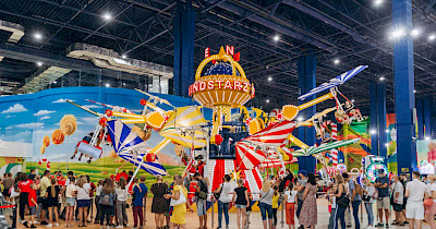 Иная Галактика: как выглядит парк Galaxy в ТРЦ Blockbuster Mall (фотообзор)