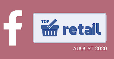 Топ-20 українських рітейлерів і ТРЦ у Facebook в серпні 2020 року