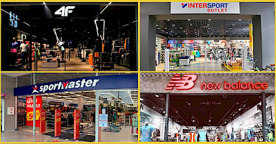 Огляд sport & outdoor: 4F, Intersport Outlet, New Balance, Sportmaster та інші