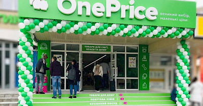 Рітейлер OnePrice відкрив 3 нових магазини і планує ще 10 до кінця року