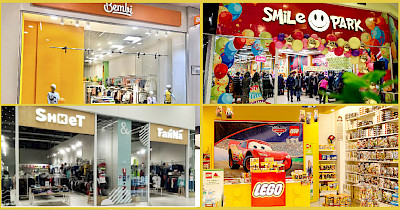 Новини дитячих магазинів: Smile Park, Lego, Bembi, Shket&Faina Moda та інші