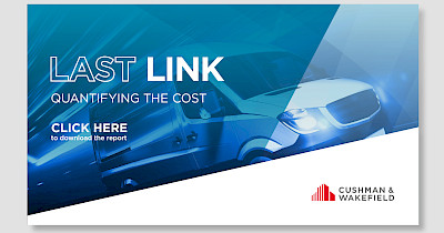 Аналитика Cushman & Wakefield: расходы на доставку “последней мили” составляют 50% общих затрат цепочки поставок