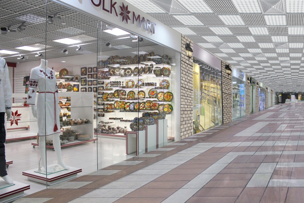 Киевский ТВЦ Метроград проведет реконструкцию нескольких торговых кварталов