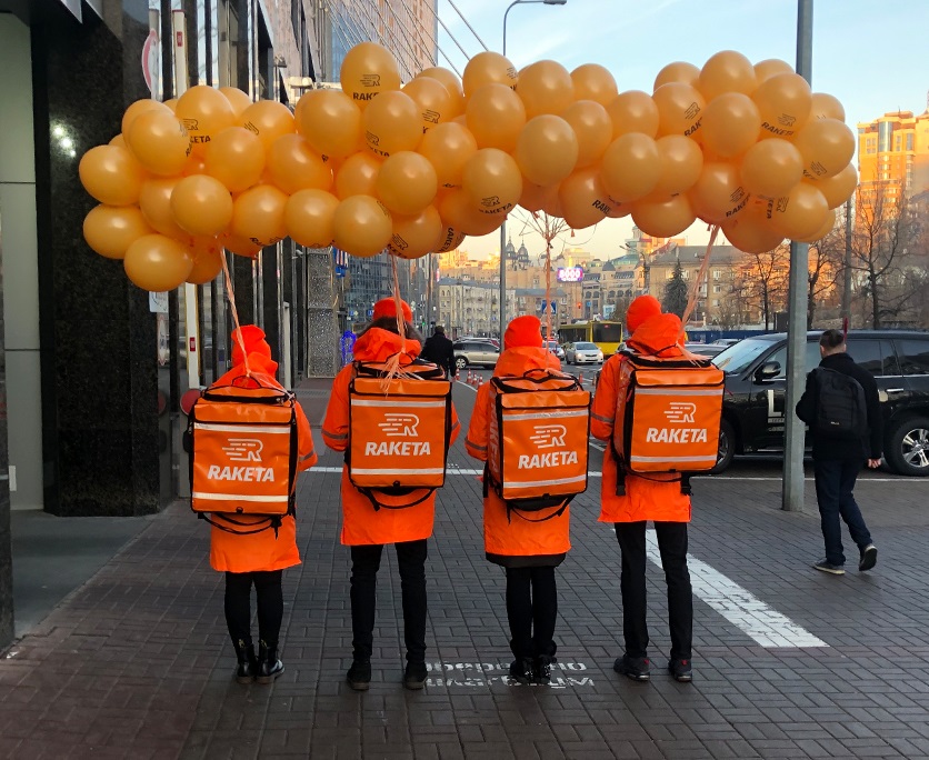 Украинский сервис Raketa уже работает во всех городах-миллионниках