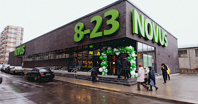 Варшавский Novus: как выглядит новый супермаркет сети в Киеве (фотообзор)