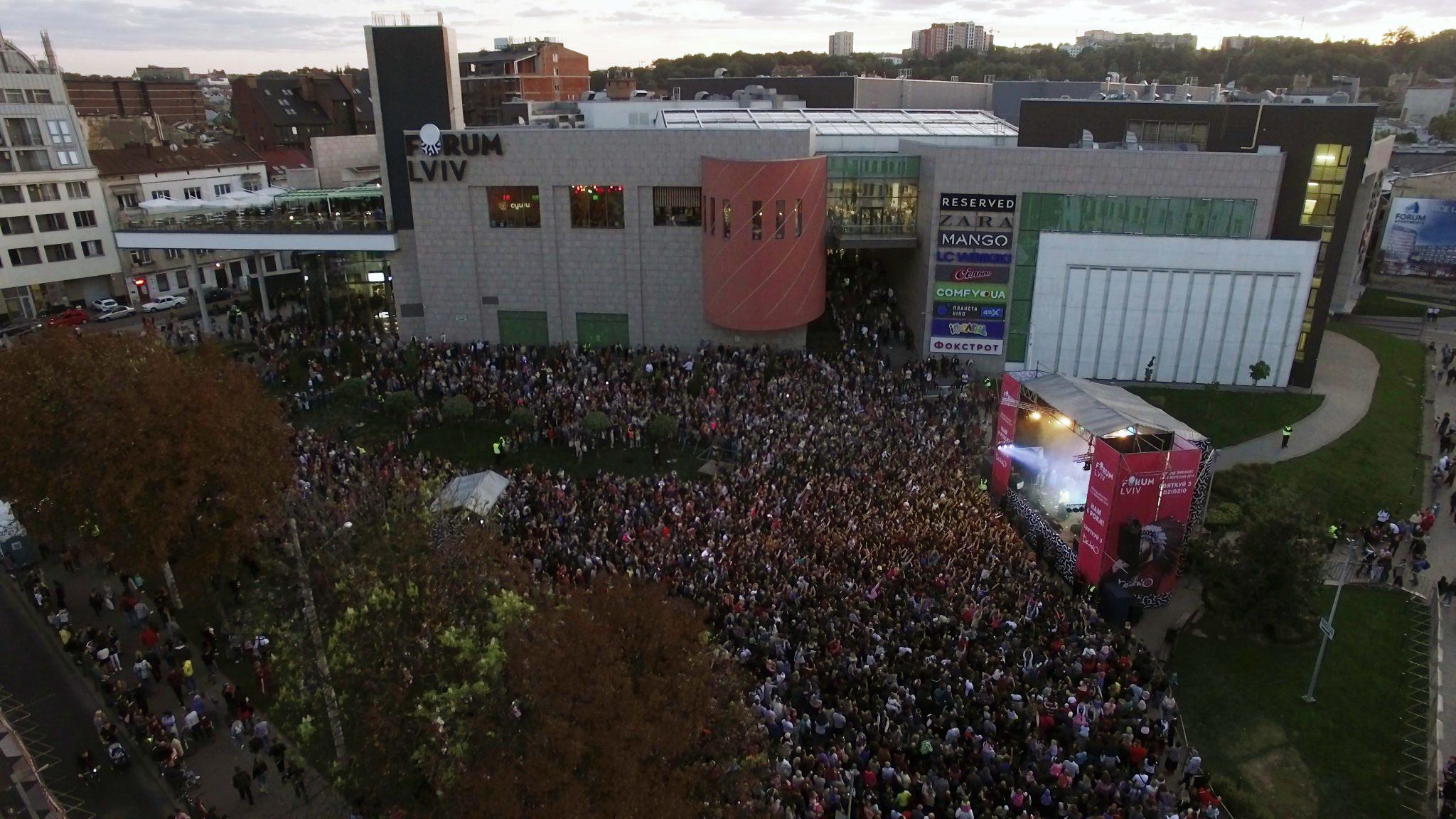 Forum Lviv shopping centre celebrated 4th birthday