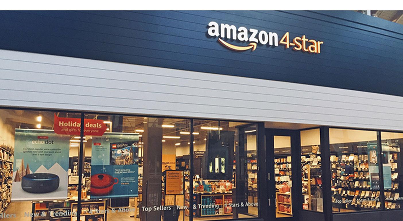 Amazon открывает новые магазины 4-Star и Books stores