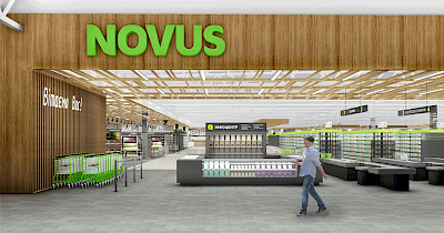 Новий NOVUS: В асортименті супермаркету в Sky Mall буде 50 000 товарів