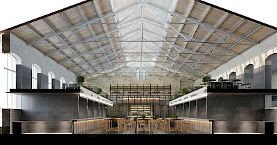 Kyiv Food Market біля метро Арсенальна на Печерську відкриють у вересні