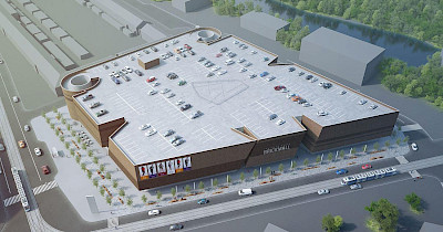 З 1 липня парковки можна проектувати на дахах ТРЦ