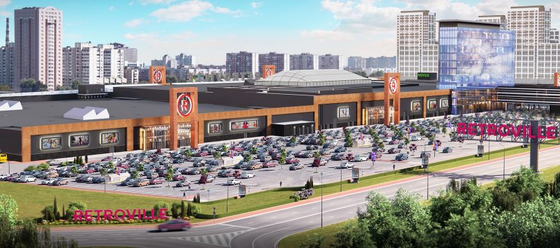 Реконцепция фуд-корта ТРЦ Retroville: зона посадки будет самой большой в Киеве — 1800 кв. м