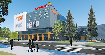 Сінема Сіті відкриє кінотеатр у другій черзі ТРЦ Мегамолл