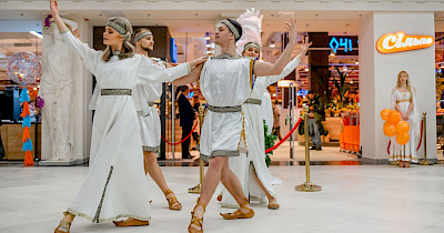 В греческом зале: как выглядит Сільпо в Античном стиле в ТРЦ Европарк (фоторепортаж)