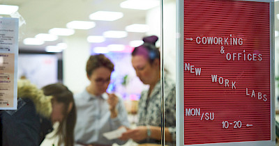 Коворкинг New Work Labs вдвое увеличит площадь в киевском ТЦ Globus