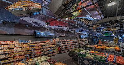 Star trek: как выглядит новый харьковский Сільпо в “космическом стиле” (фотообзор)