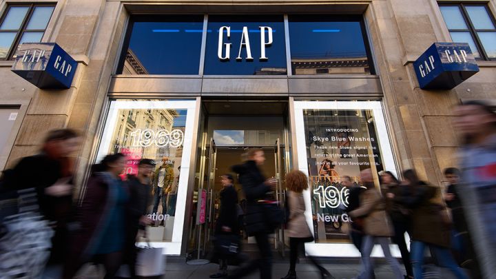The Gap brand intends to close hundreds of stores due to falling sales