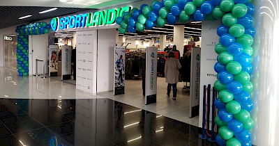 Спортмастер Україна відкрив франчайзинговий магазин Sportlandia в Молдові