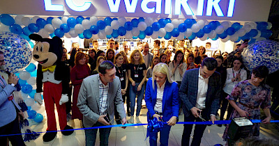 Юбилейный 30-й LC Waikiki в Украине открылся в ровенском ТРЦ Злата Плаза