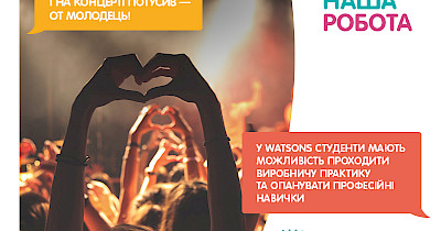 Мережа Watsons впровадила оновлений концепт бренду роботодавця – «Турбота – Наша Робота»
