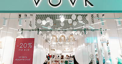 Мережа студій VOVK відкрила два нових магазини і оновила свою першу студію (+фото)