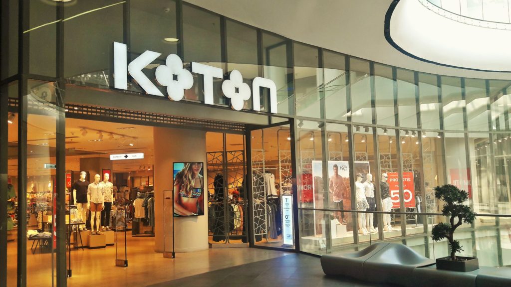 The Turkish brand Koton first store opened in the SEC Lavina Mall