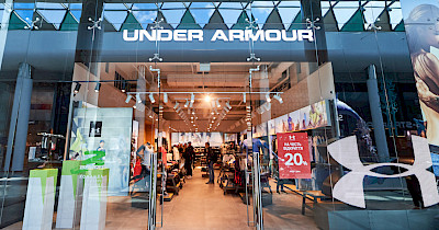 Under Armour открыл магазин в ТРЦ Ocean Plaza (фотообзор)