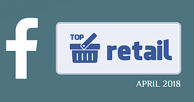 Топ-20 Facebook-сторінок українських рітейлерів і ТРЦ за квітень