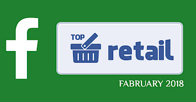 Топ-20 Facebook-сторінок українських рітейлерів і ТРЦ за лютий