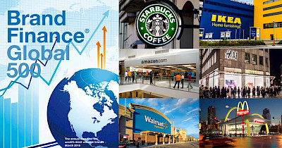 ТОП-10 самых дорогих ритейл-брендов мира 2018 (инфографика)