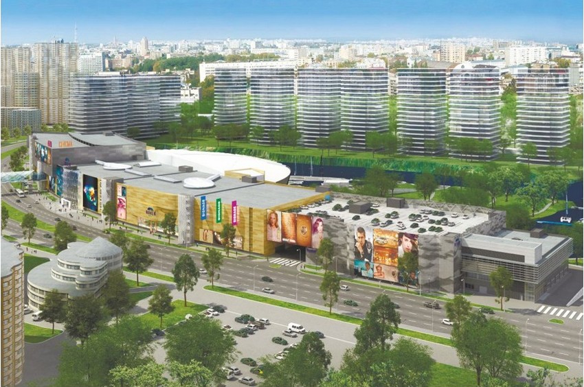 Якірними орендарями ТРЦ River Mall будуть Сільпо, Планета Кіно і Papashon (+фото)