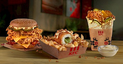 Українська кухня у новій лінійці KFC: улюблені смаки в сучасному форматі