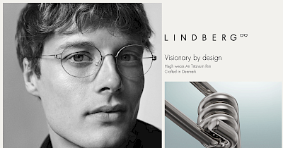Ексклюзивна новинка в Люксоптика – оправи данського бренду Lindberg