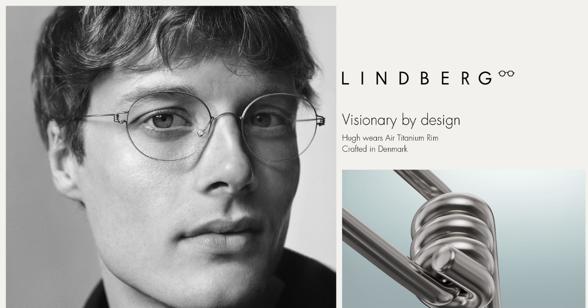 Ексклюзивна новинка в Люксоптика – оправи данського бренду Lindberg