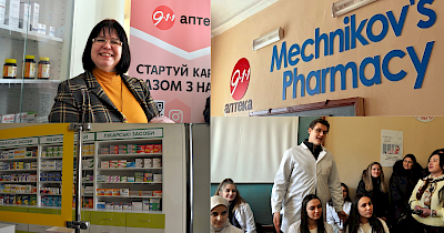 Аптека 9-1-1 в ОНУ ім. Мечникова відкрила простір, де навчають реальній фармації