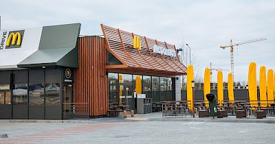 McDonald's відкрив перший ресторан в Україні у 2026 році — у Львівській області (+фото)