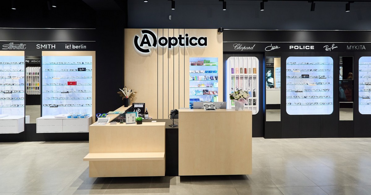 A-Optica відкрила новий салон у ТРЦ Lavina Mall у Києві (фотоогляд)