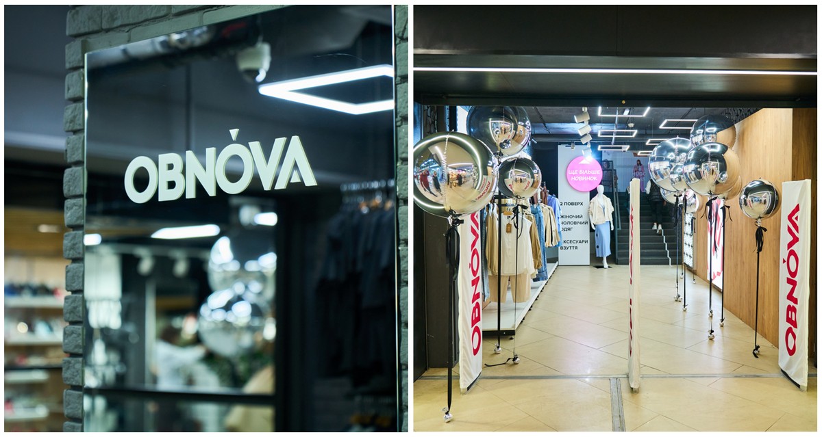 Obnova перезапустила мультибрендовий магазин у ТЦ Smart Plaza Obolon (фотоогляд)