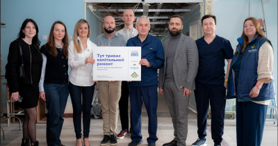 Leroy Merlin Ukraine та благодійний фонд Solidarity виділять 2 500 000 гривень на реконструкцію лікарні N8 в Києві