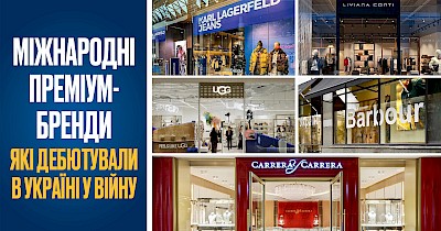 Сигнал для світу: які premium та middle-up бренди дебютували в Україні у повномасштабне вторгнення