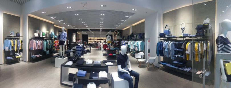 Как выглядит флагманский бутик Lacoste в Ocean Plaza (фото)