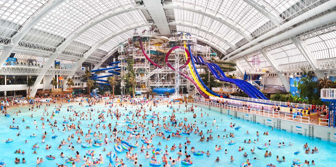 An artists' rendering shows the redesign of the water park aarea of the West Edmonton Mall in this handout photo. THE CANADIAN PRESS/HO