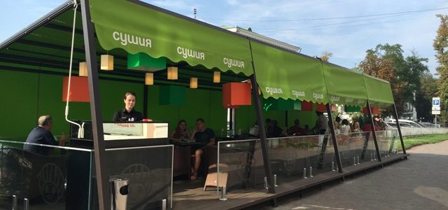 Сушия открыла первый ресторан в Полтаве