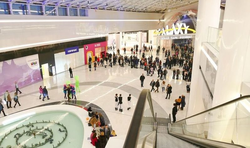 Посещаемость киевских ТРЦ продолжает расти