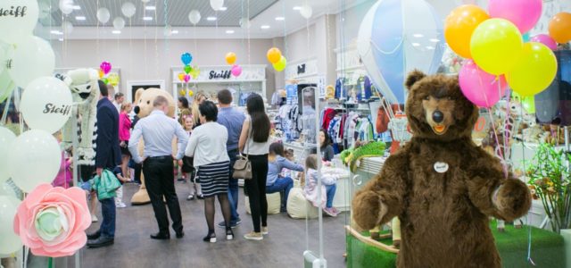 Бренд Steiff відсвяткував свій перший рік роботи в Україні