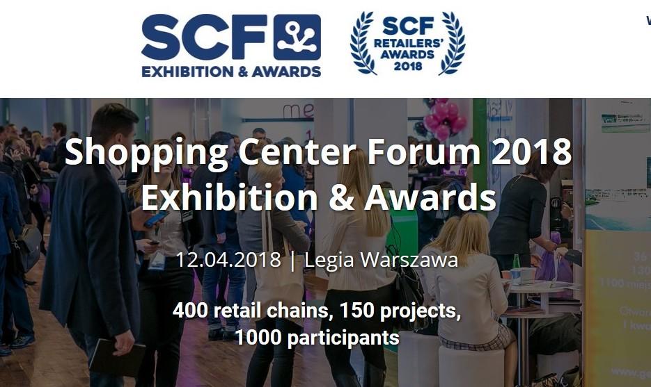 April, 12th 2018, Warsaw, Poland: Shopping Center Forum 2018 Exhibition & Awards