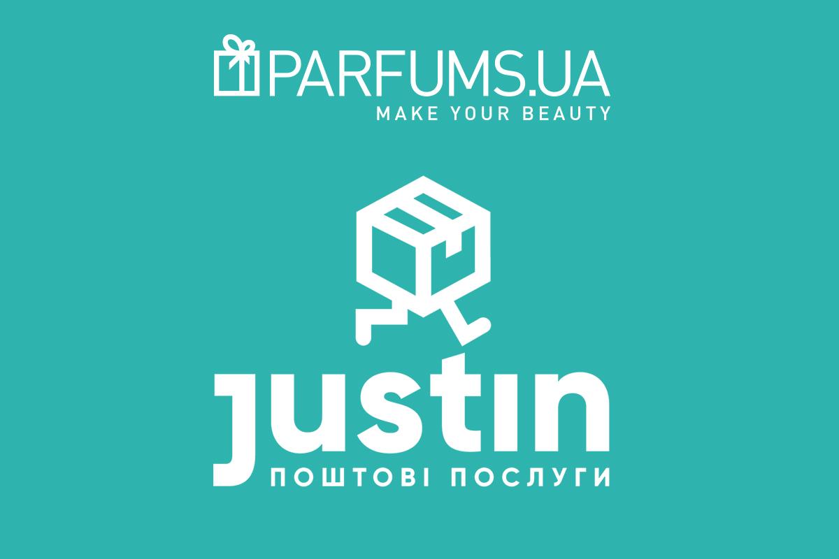 PARFUMS.UA повідомляє про початок партнерства з логістичної службою Justin