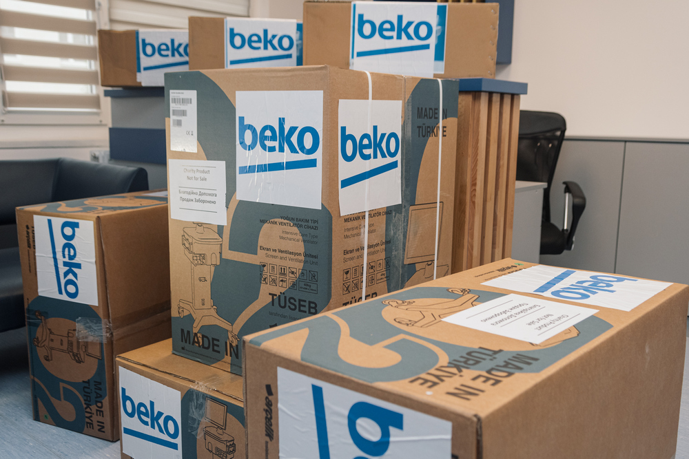 Beko donates mechanical ventilators to Ukrainian hospitals