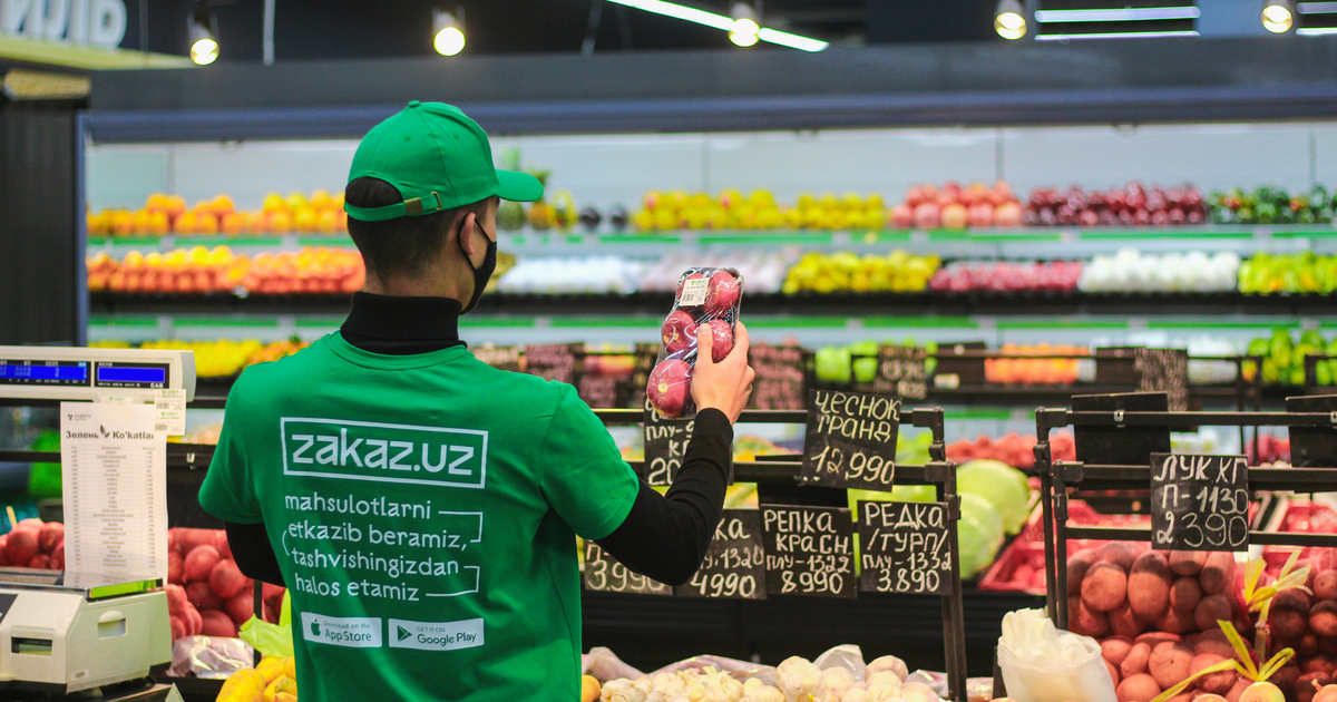 Український сервіс доставки продуктів Zakaz розпочав роботу в Узбекистані