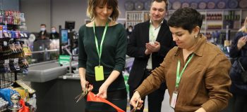 Четвертий: Novus відкрив новий супермаркет в рамках реформату Billa (фотоогляд)